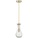 Downtown Urban Owego 1 Light 5.13 inch Champagne Bronze Pendant Ceiling Light in Seedy
