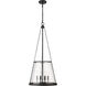 Prescott 4 Light 18 inch Matte Black Pendant Ceiling Light