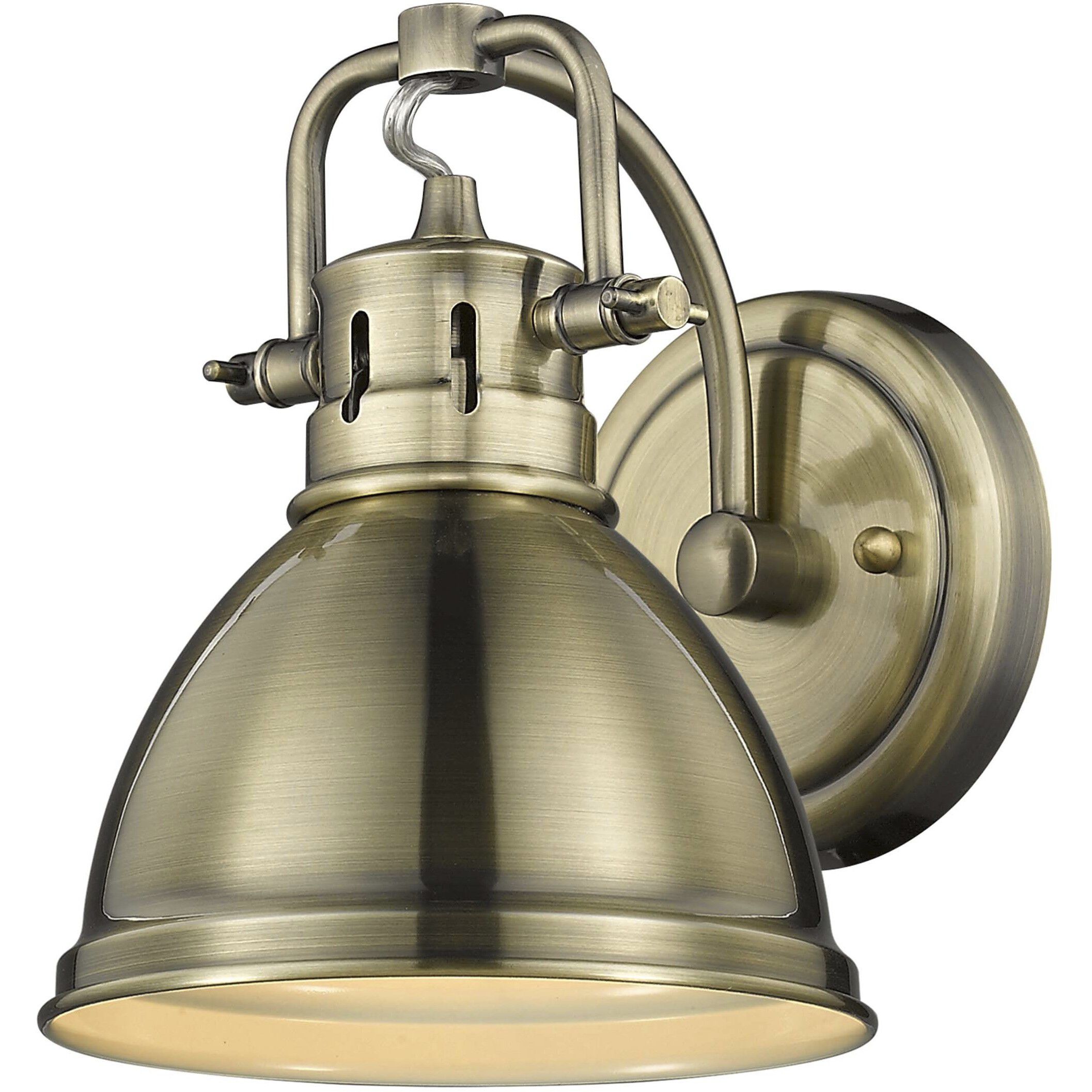 Yep Duncan Vanity Wall Light in Rubbed Bronze