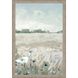 Grass Valley Green and Blue and White Framed Art