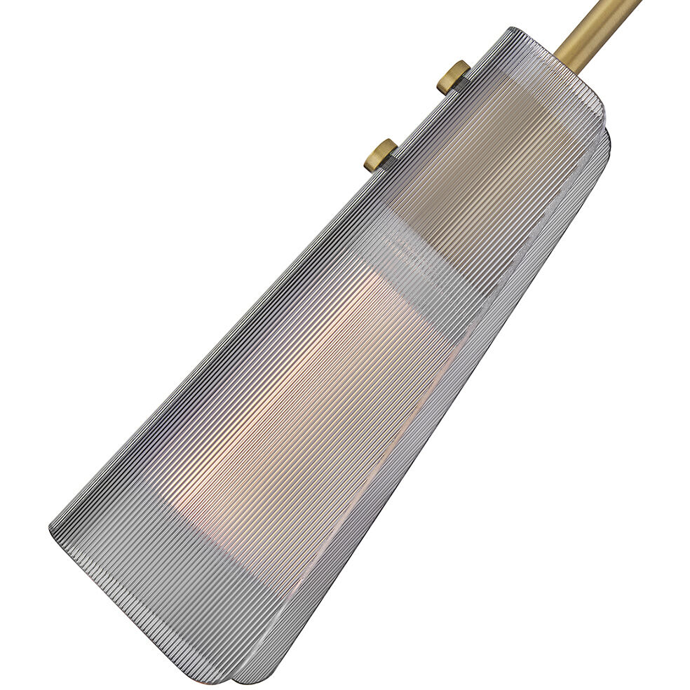 Altman Wall Mount Wall Light in Lacquered Brass