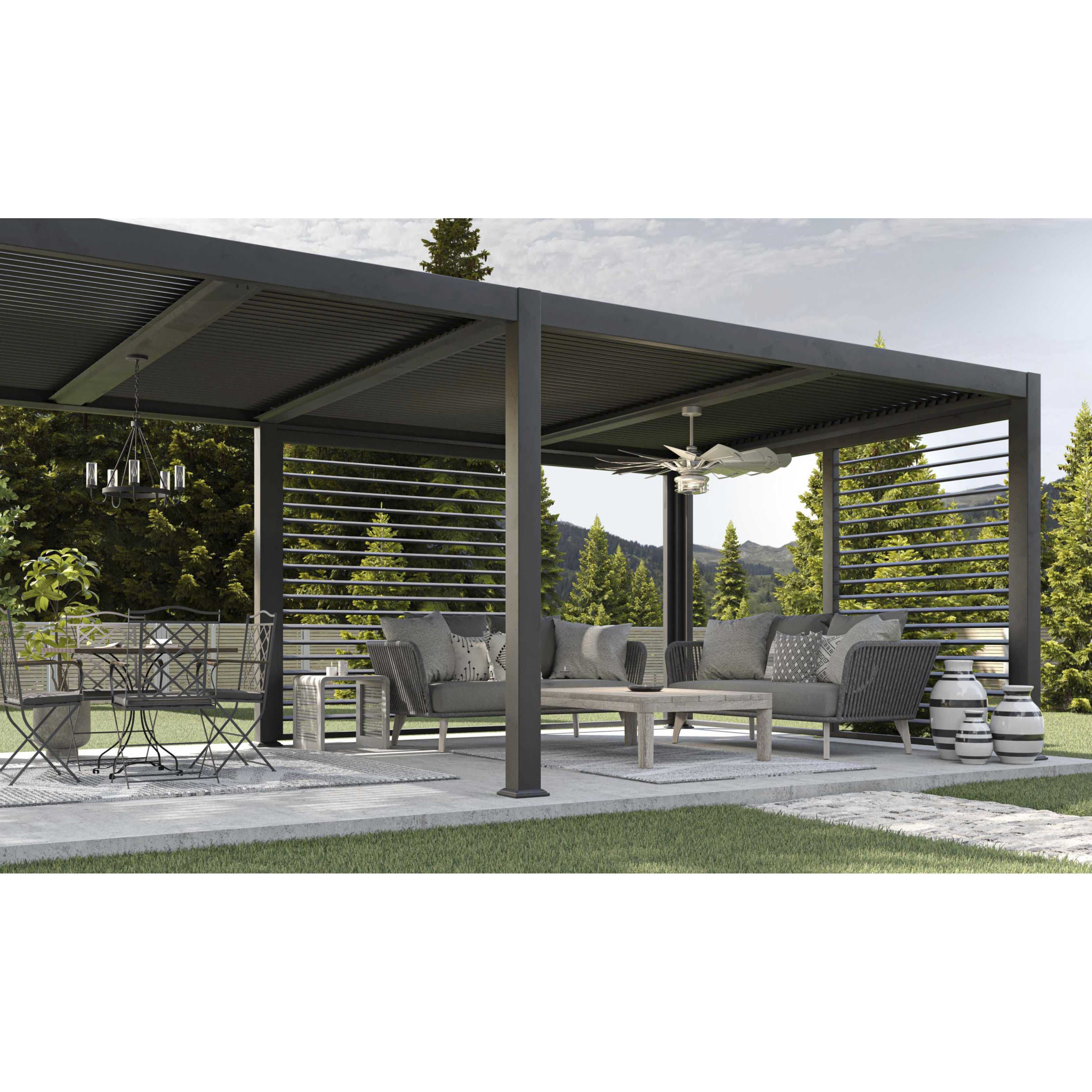 Springer II LED Antique Nickel Fan Light Kit