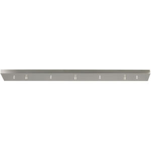 Multi-Port Canopy 6 inch Brushed Nickel Pendant Ceiling Light