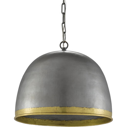 Matute 1 Light 17 inch Pewter/Polished Brass Pendant Ceiling Light