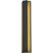 MOCO Strata LED 31.5 inch Black Outdoor Wall Mount Lantern