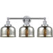 Bell 3 Light 24.5 inch Polished Chrome Bath Vanity Light Wall Light