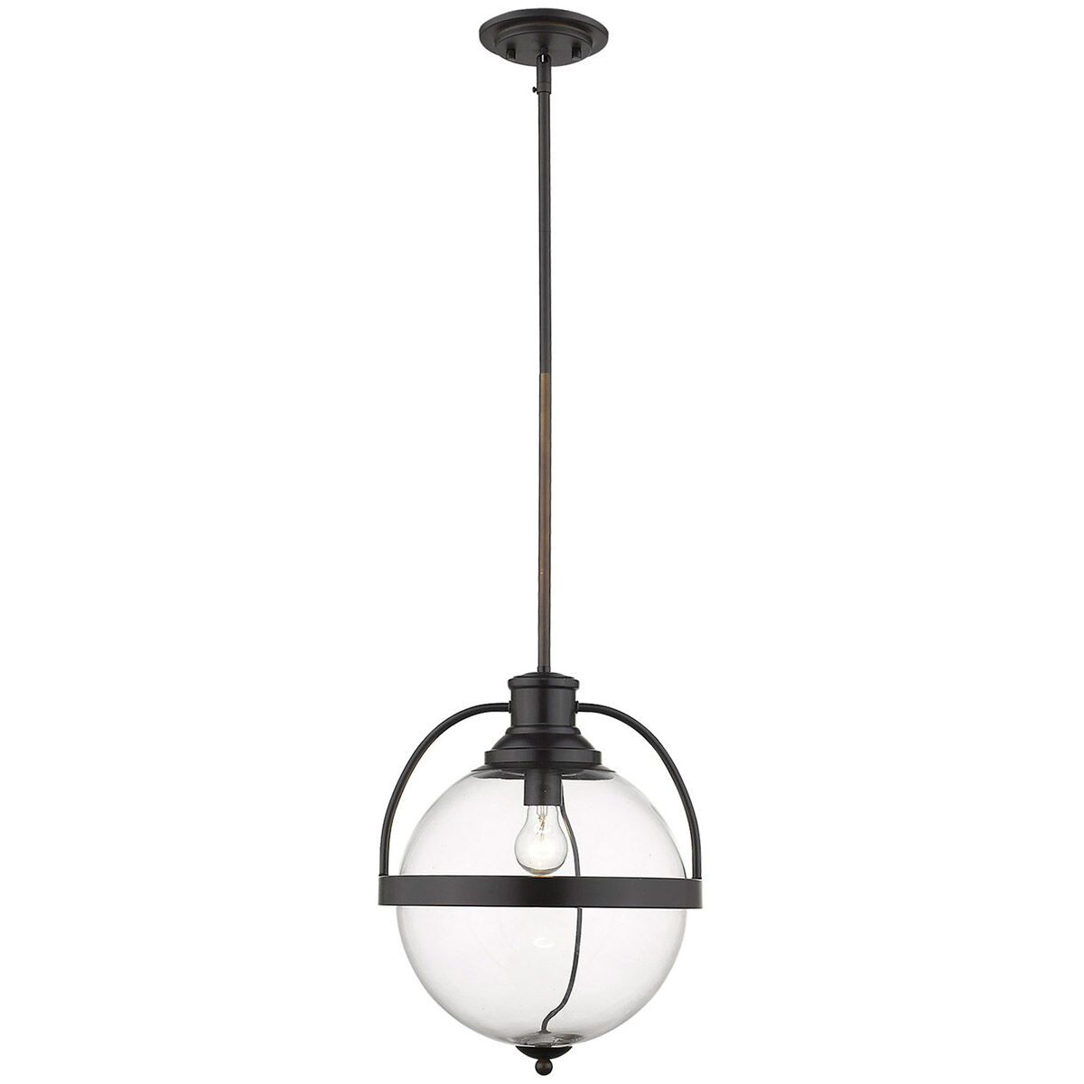 Kassian 1 Light 13 inch Oil-Rubbed Bronze Pendant Ceiling Light in Oil Rubbed Bronze