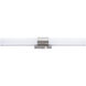 Turbo Indoor Wall Lighting in 3500K, Brushed Nickel, WAC Limited