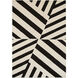 Optika 158 X 118 inch Black/White Rug in 10 x 13