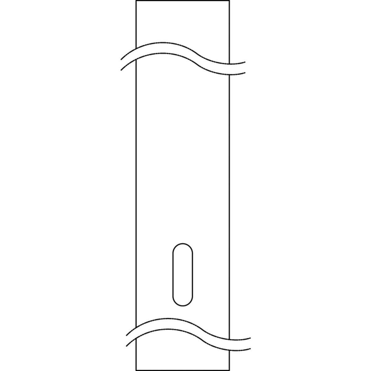 Accessory 84 inch Architectural Bronze Post