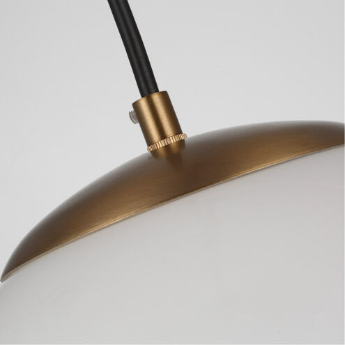 Abington LED 12 inch Satin Brass Pendant Ceiling Light