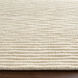 Natural Luxe 36 X 24 inch White/Ivory Rug in 2 x 3