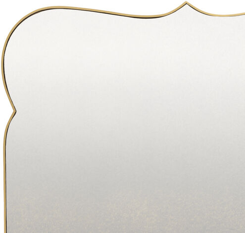 Imelda 40 X 30 inch Gold Mirror, Large