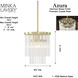 Azura 1 Light 8.63 inch Heirloom Brass Mini-Pendant Ceiling Light