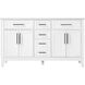 Virginia 60 X 35 inch White Bathroom Vanity Cabinet