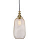 Wildwood 1 Light 7 inch Antique Brass Pendant Ceiling Light