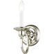 Cranford 1 Light 5 inch Polished Nickel Wall Sconce Wall Light