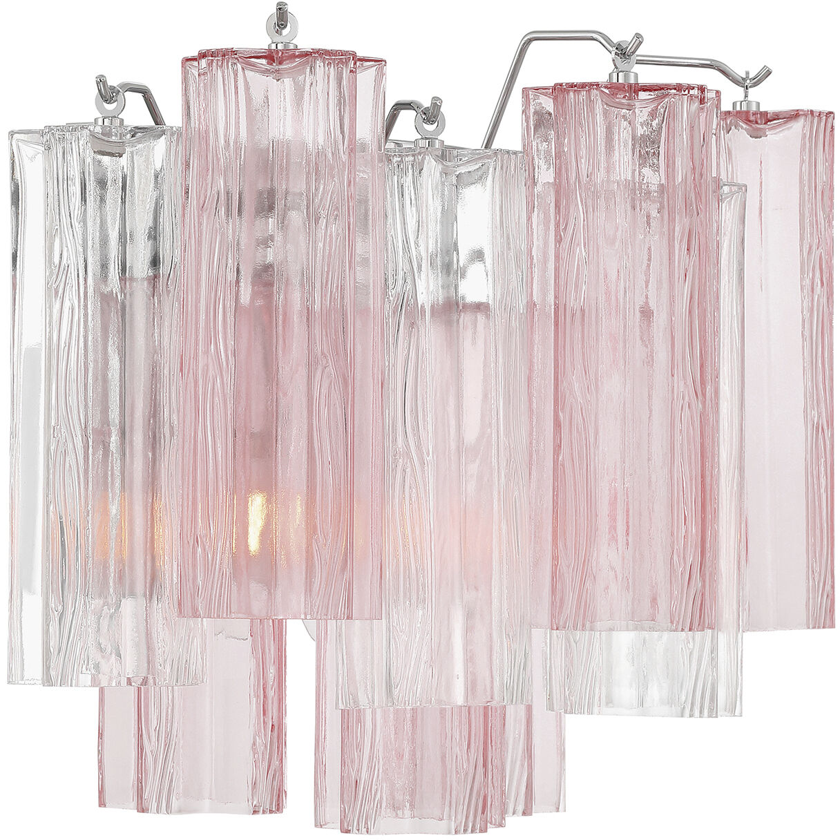 Addis Bath Wall Light in Polished Chrome, Spring