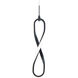 Marise LED 1 inch Black Mini-Pendant Ceiling Light, dweLED