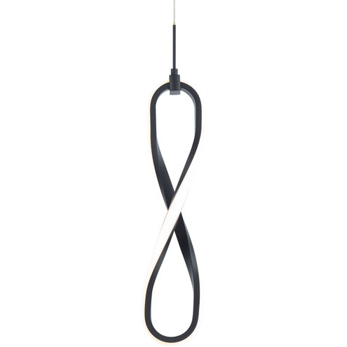 Marise LED 1 inch Black Mini-Pendant Ceiling Light, dweLED