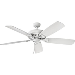 Gladiator 60 inch Chalk White with Chalk White/Weathered Wood Blades Ceiling Fan