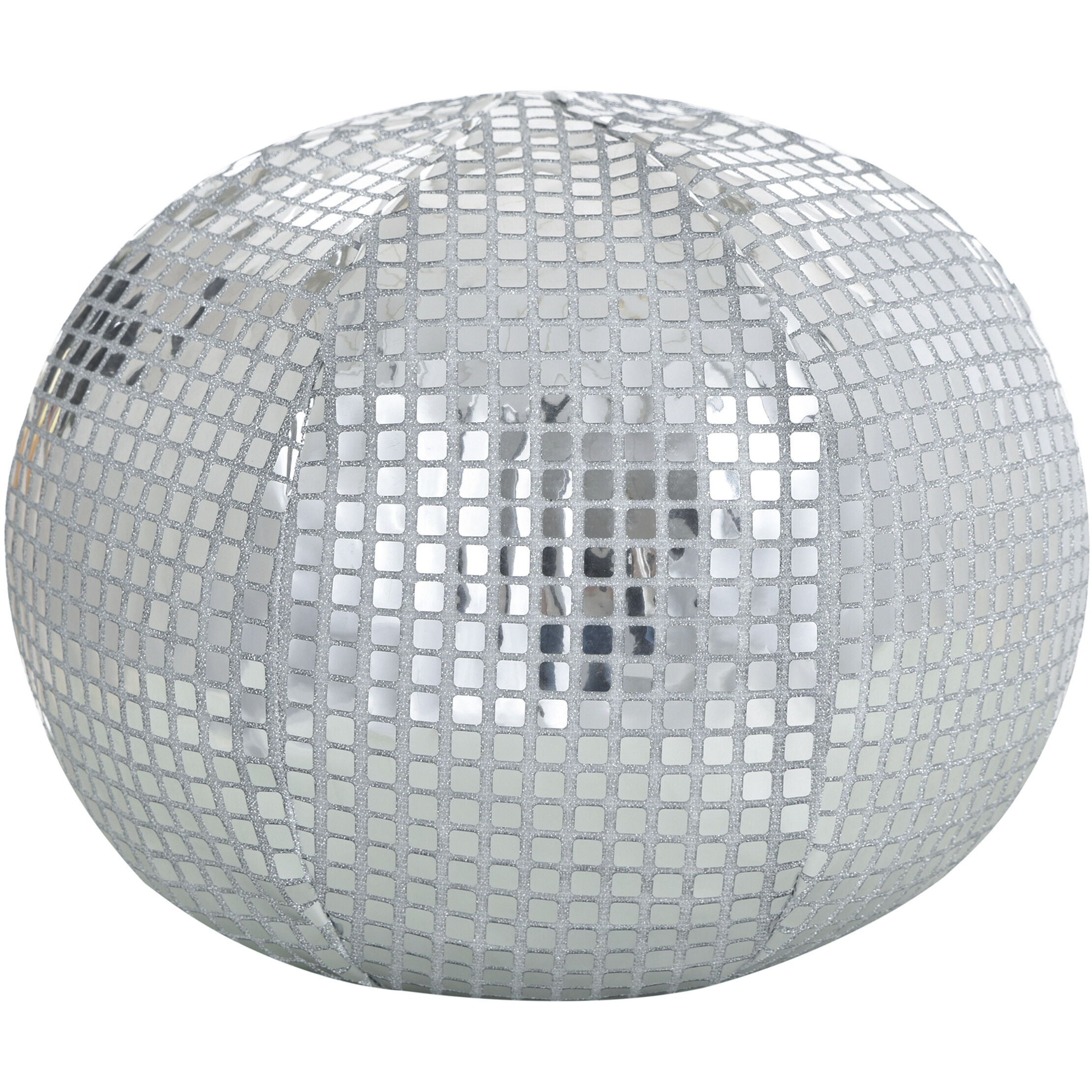 Mirage 12 X 12 inch Silver Pillow