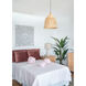 Lamis 6.1 inch Pink Pillow