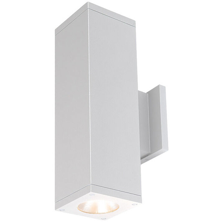 Cube Arch LED 5.5 inch White Sconce Wall Light in Flood, 90, 3000K, Straight Up/Down