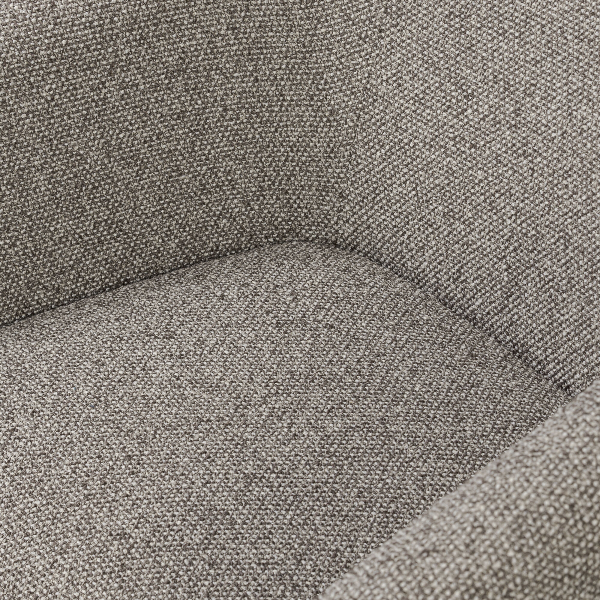 Melrose Dark Brown Oak with Earth Accent Chair