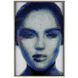 Tony Fey's Captivating Gaze 71.75 X 48.5 inch Painting