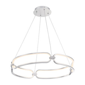 Charmed LED 24 inch Soft Gold Pendant Ceiling Light in 24in, dweLED