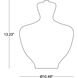 Marvin 13.5 inch Vase