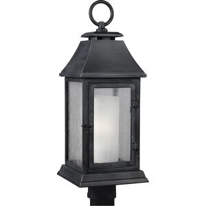 Sean Lavin Shepherd 1 Light 23.63 inch Dark Weathered Zinc Outdoor Post Lantern