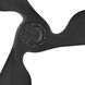 Azura 52 inch Heritage Brass with Matte Black Blades Fan