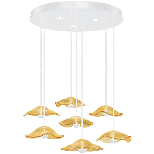 Embark 10 Light 43 inch White Pendant Ceiling Light