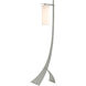 Stasis 58.5 inch 100.00 watt Sterling Floor Lamp Portable Light