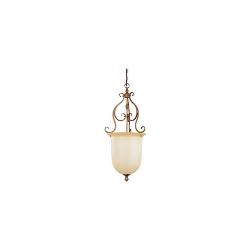 Bistro 1 Light 17 inch Venetian Patina Foyer Pendant Ceiling Light