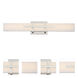 Grill LED 4 inch Polished Nickel ADA Wall Sconce Wall Light