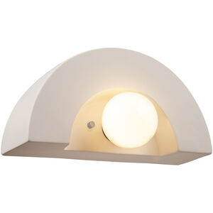 Ambiance Collection 1 Light 12 inch Bisque Wall Sconce Wall Light