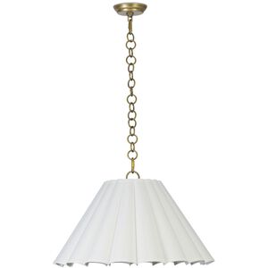 Allison 3 Light 24 inch Natural Brass Pendant Ceiling Light, Large