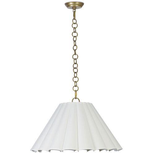 Allison 3 Light 24 inch Natural Brass Pendant Ceiling Light, Large