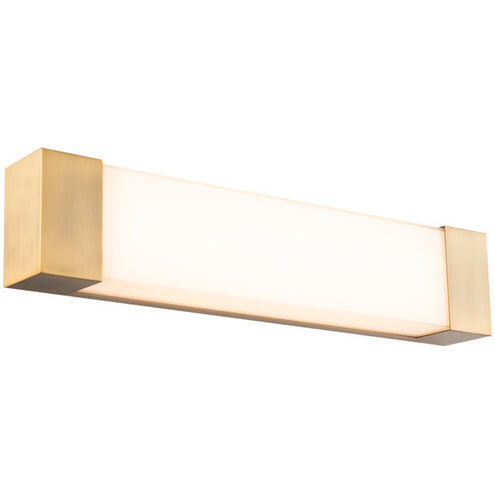 Darcy LED 24 inch Aged Brass Bath Vanity & Wall Light, dweLED