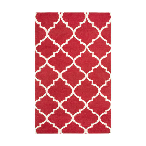 York 60 X 36 inch Dark Red Indoor Area Rug, Rectangle