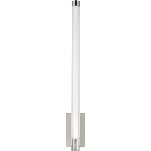 Kelly Wearstler Phobos LED Polished Nickel ADA Wall Sconce Wall Light, Integrated LED