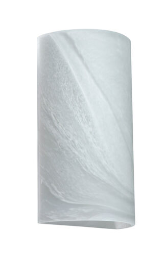 Dorian 10 1 Light 6 inch ADA Wall Sconce Wall Light in Incandescent, Marble Glass