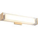 Cardenne Wall Sconce Wall Light in Aged Gold Brass