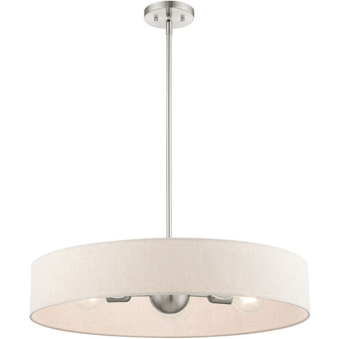 Venlo 5 Light 26 inch Brushed Nickel Pendant Ceiling Light