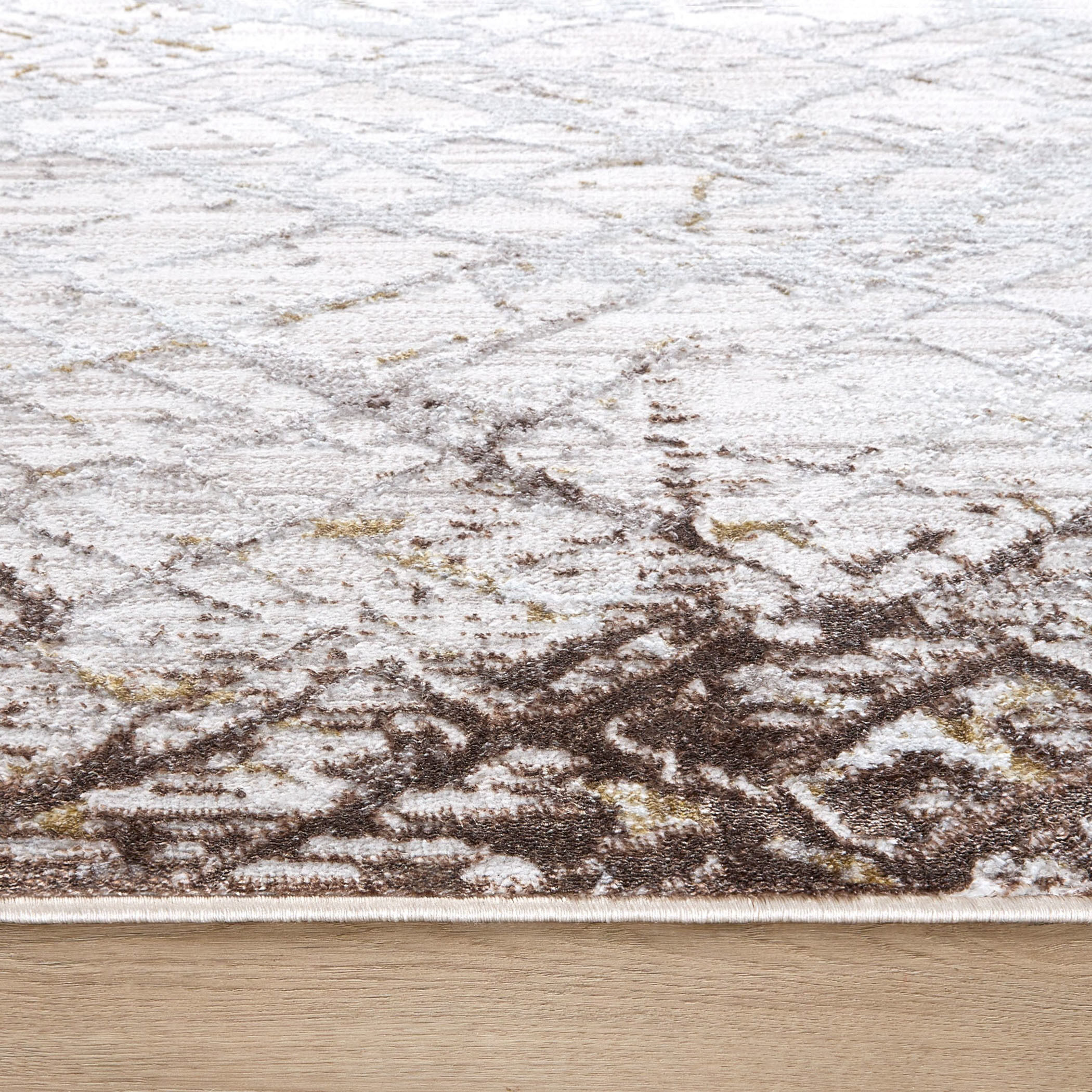 Baltea 130 X 94 inch Earth Tones Rug in 8 x 11