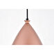 Kenneth 1 Light 9 inch Honey Gold Pendant Ceiling Light