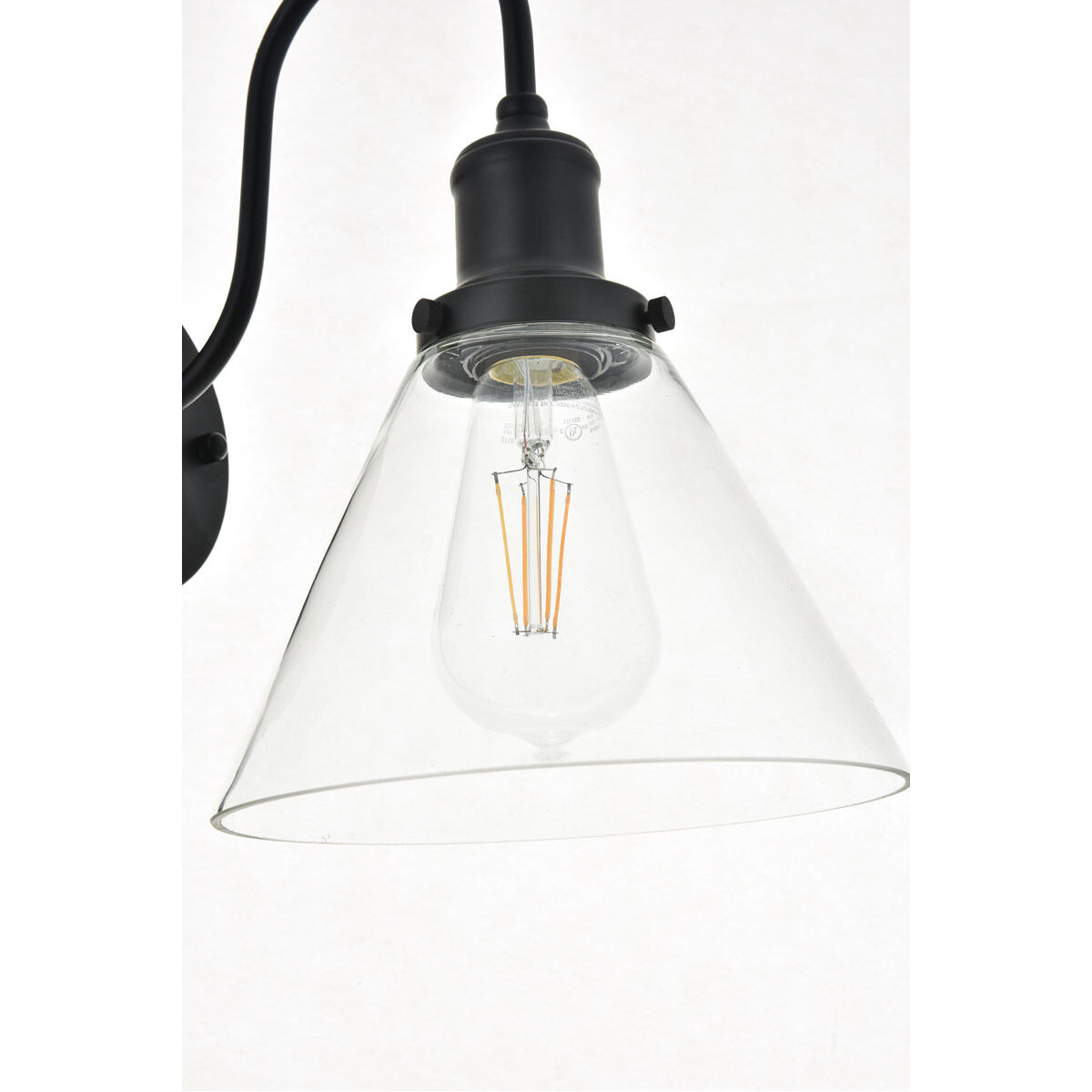 Histoire 1 Light 8 inch Black Wall Sconce Wall Light